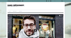Desktop Screenshot of danielbroeckerhoff.de